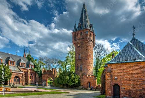 Czech castle Hradec nad Moravici photo