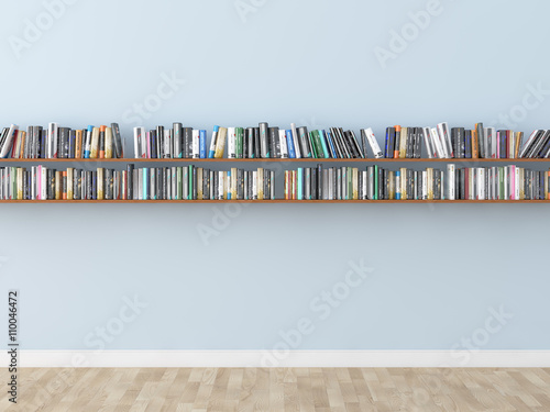 interior bookshelf room library  photo
