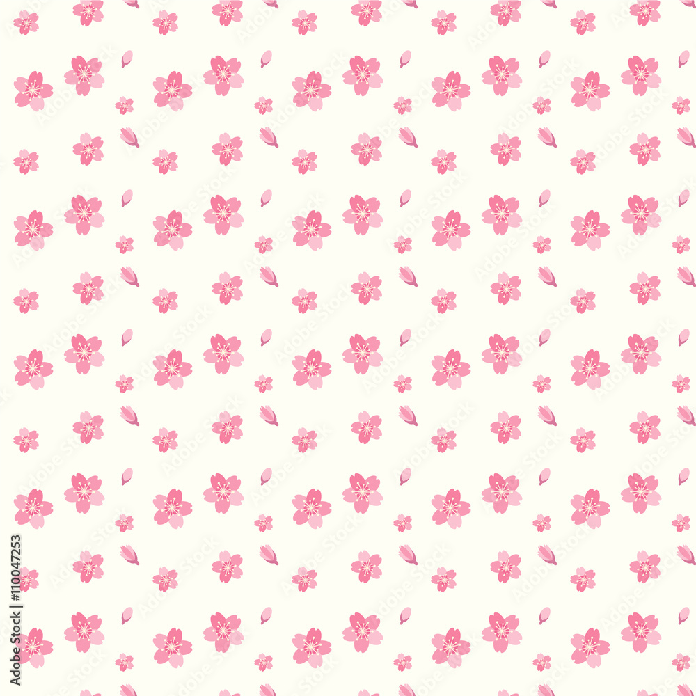 seamless floral background abstract vector illustration