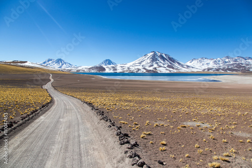 Beautiful landscape of Atacama Desert in Chile. Winter time. © LMspencer
