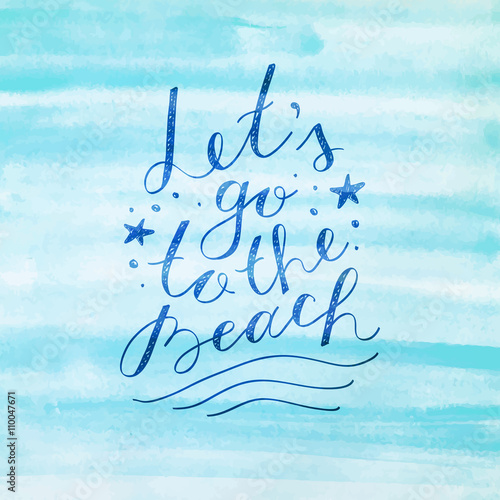 lets go to the beach