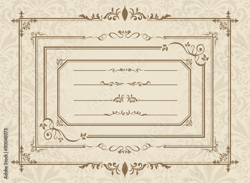 frame set Vector