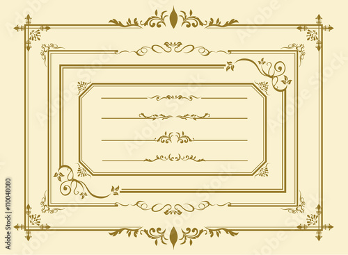 frame set Vector