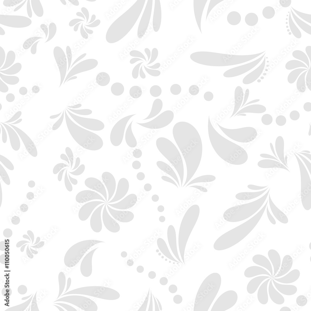 Seamless abstract floral background vector illustration Seamless abstract floral background vector illustration