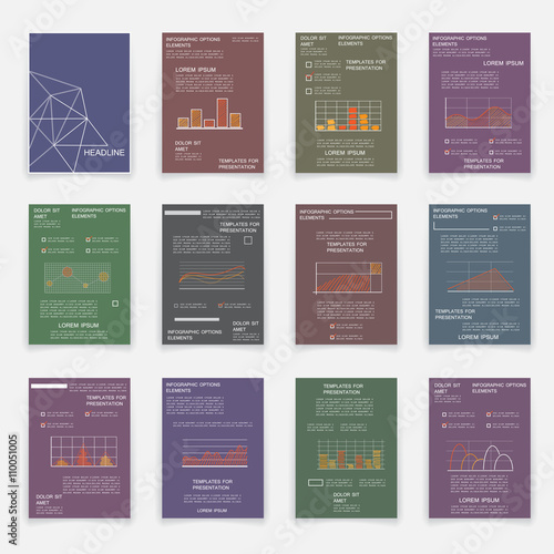 Cards and templates for business data visualization