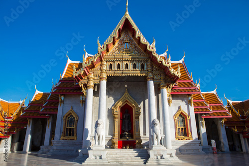 Wallpaper Mural Famous marble temple in Bangkok - Thailand Torontodigital.ca