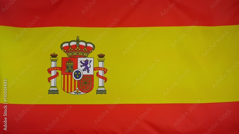 Slowmotion real textile Flag of Spain
Slowmotion real textile Flag of Spain