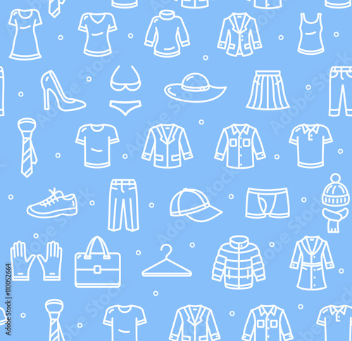 Shopping Background. Vector