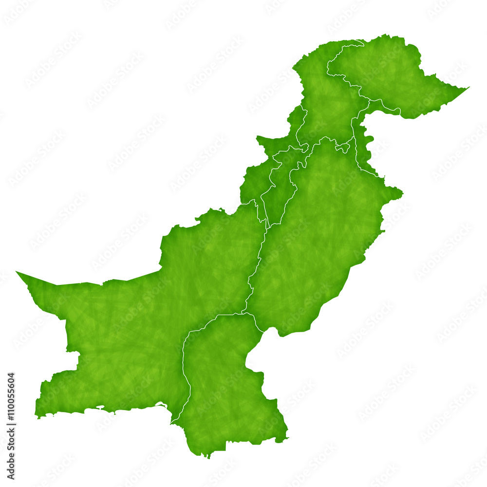 パキスタン　地図　国　アイコン