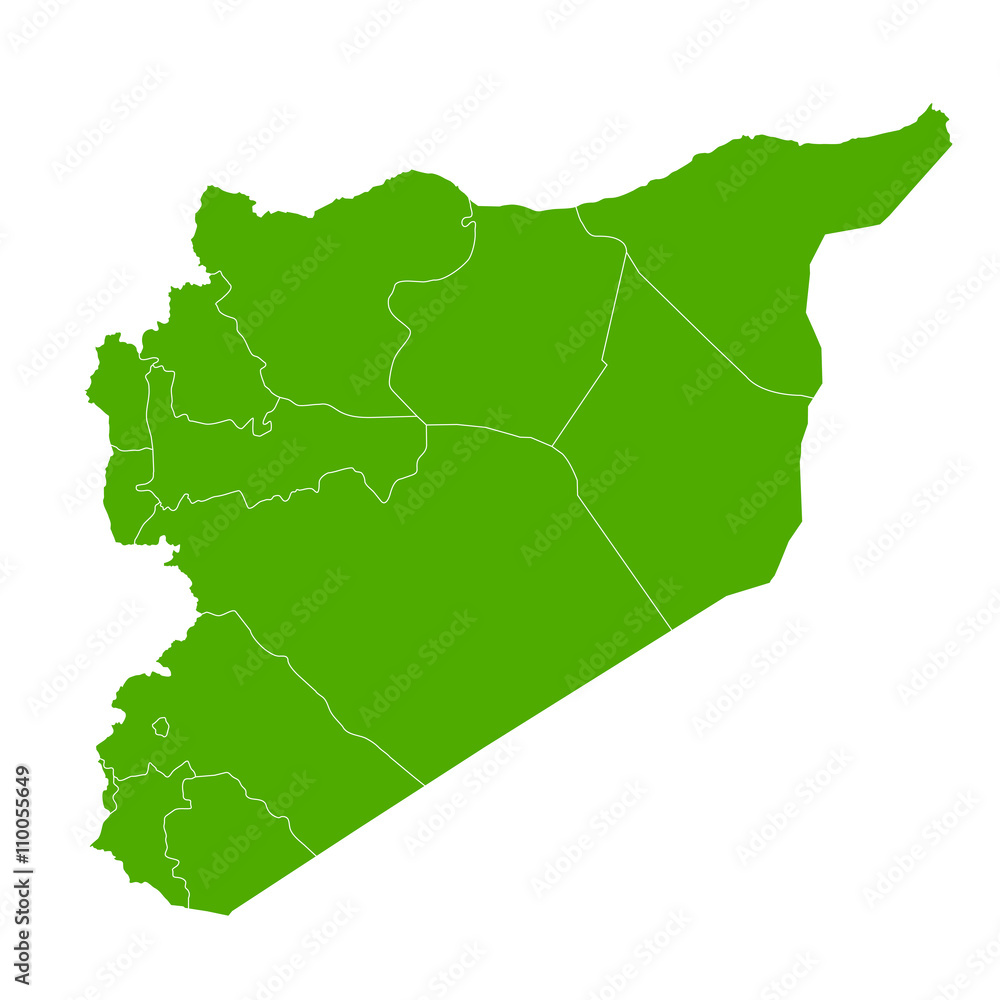 シリア 地図 国 アイコン Stock Vector Adobe Stock