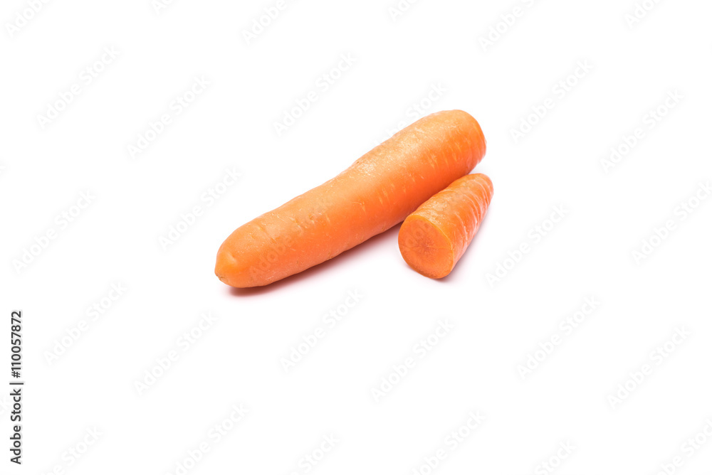 Carrot isolated on white background Carrot isolated on white background