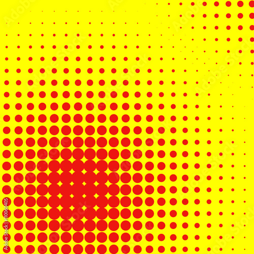 Abstract Creative concept vector comics pop art style blank layout template with clouds beams and isolated dots pattern on background. For Web and Mobile Applications, illustration template design