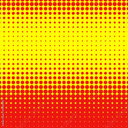 Abstract Creative concept vector comics pop art style blank layout template with clouds beams and isolated dots pattern on background. For Web and Mobile Applications, illustration template design