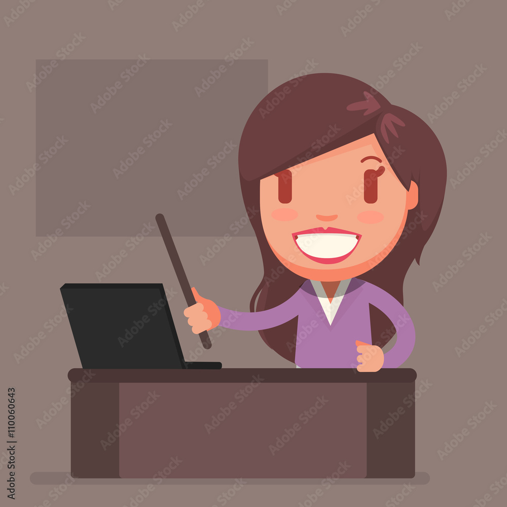 Cute Business woman Cute Business woman