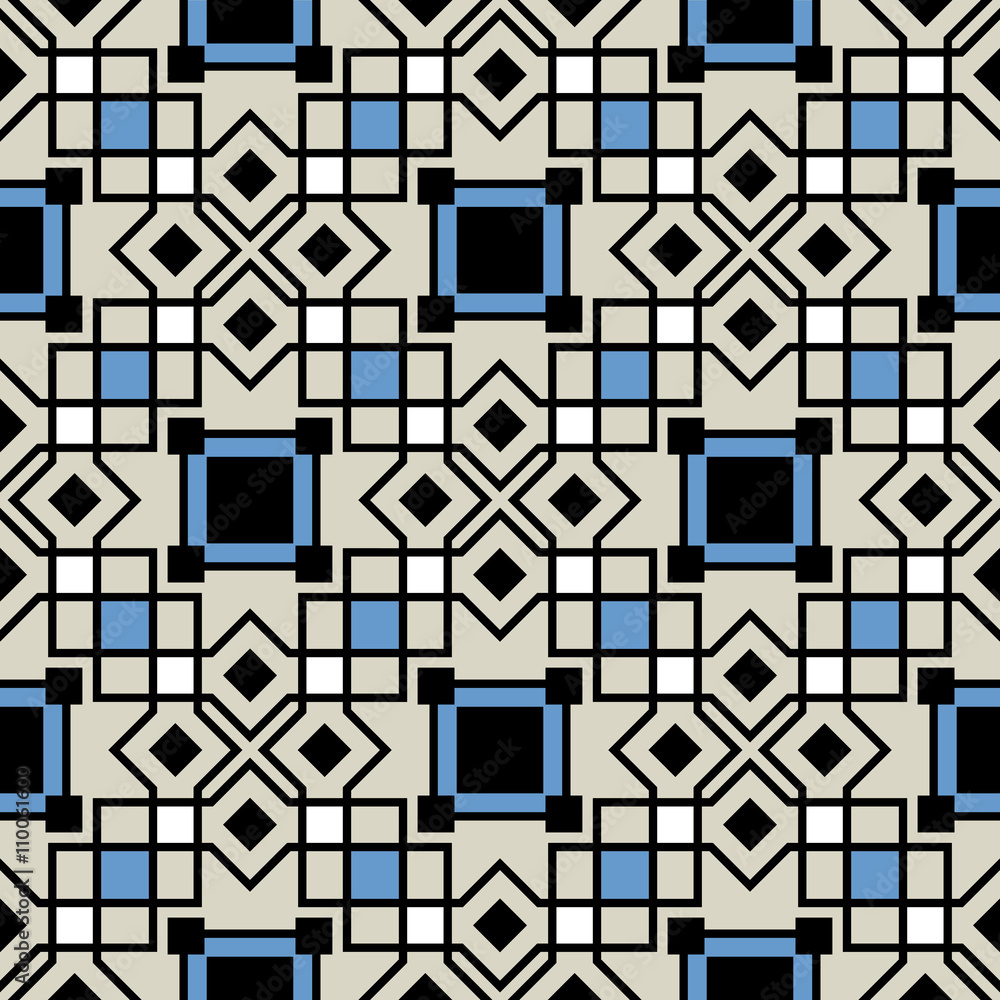 Vector ceramic tiles with seamless pattern Vector ceramic tiles with seamless pattern