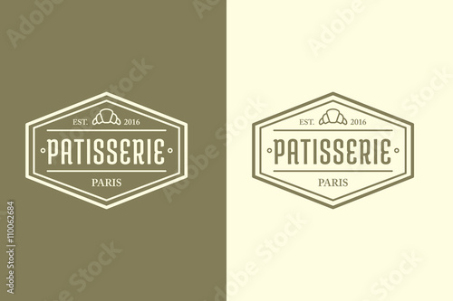 Fototapeta Patisserie - Logo