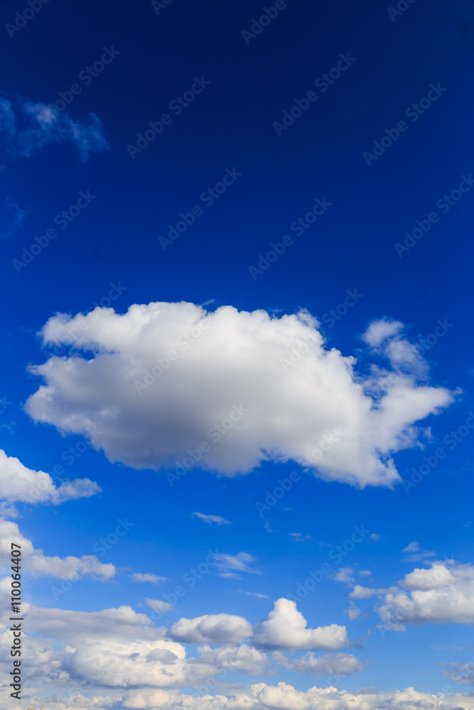 Blue sky with white clouds background. Blue sky with white clouds background.