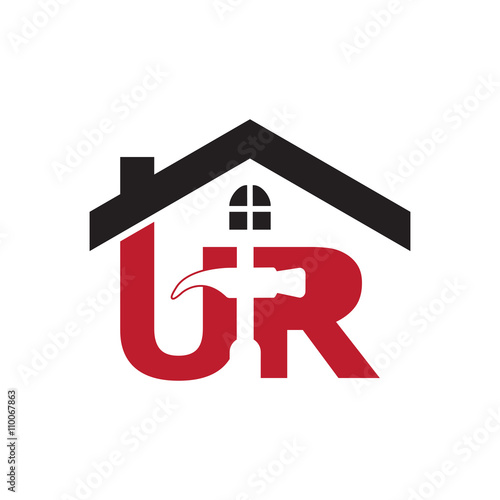 LOGO design concept real estate hummer
