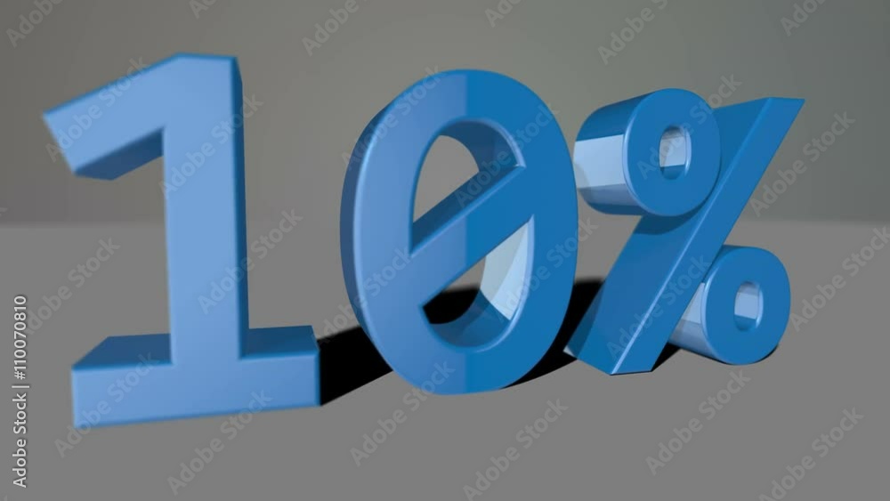 Blue growing 3D numbers, counting up to 41% including luma matte Blue growing 3D numbers, counting up to 41% including luma matte