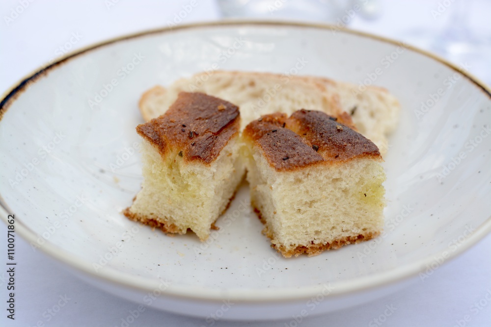 Focaccia bread 