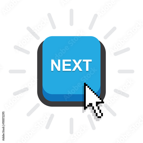 Blue Button next