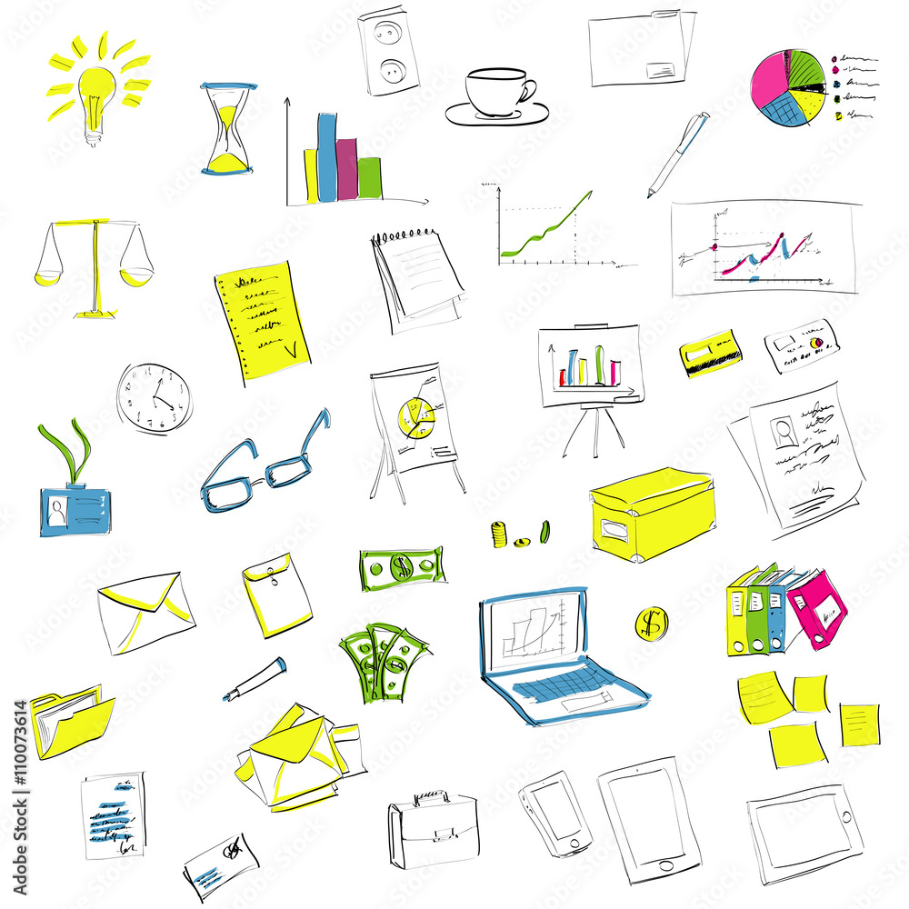 Business icons set Business icons set