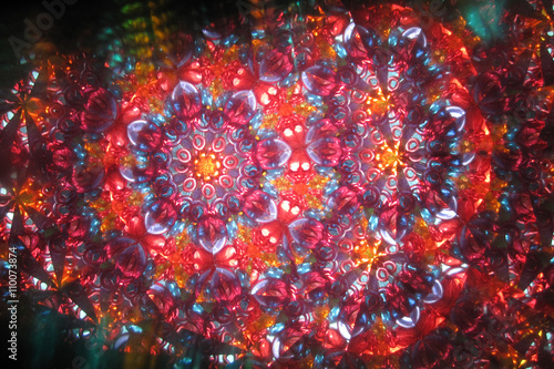 color kaleidoscope texture photo