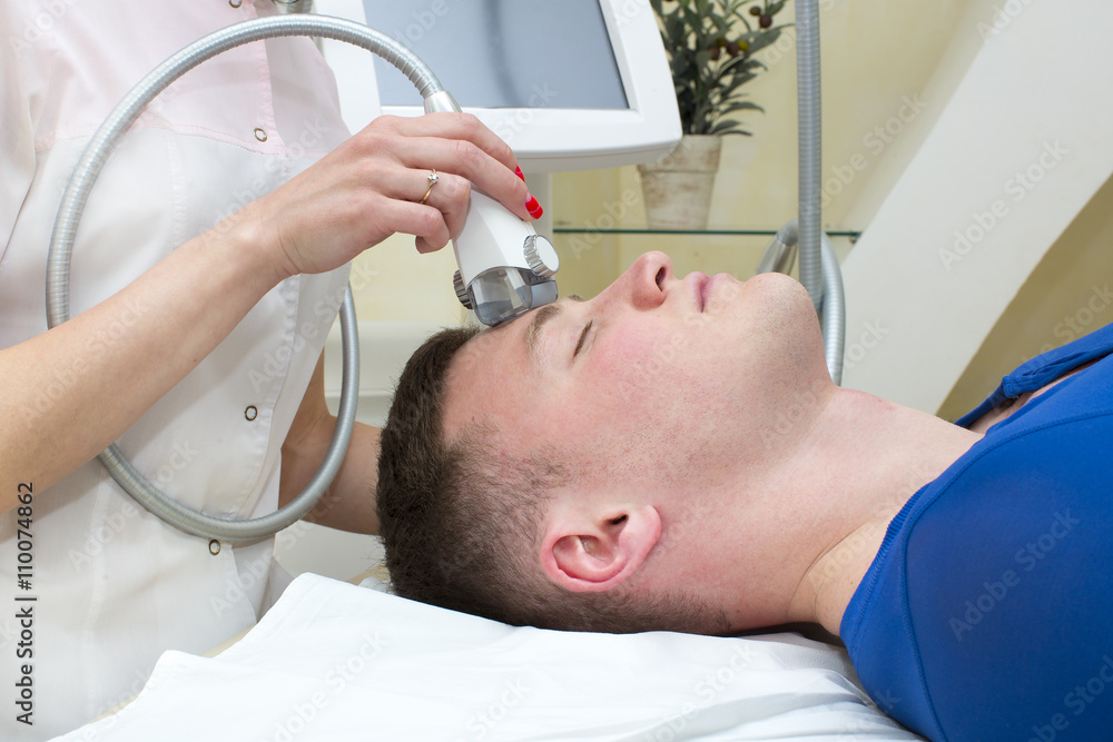 male is in the process at the clinic lipomassage male is in the process at the clinic lipomassage