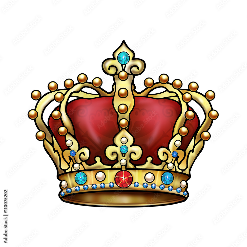 royal crown drawings