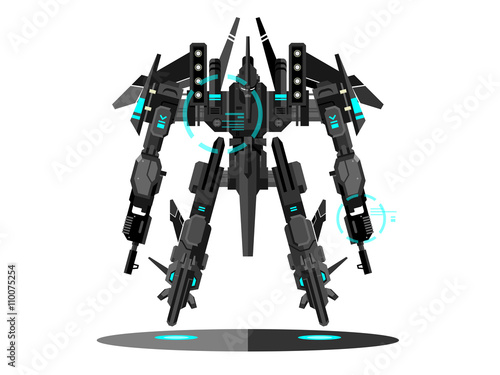 Military robot transformer