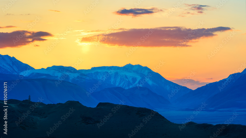 Алтайские горы.