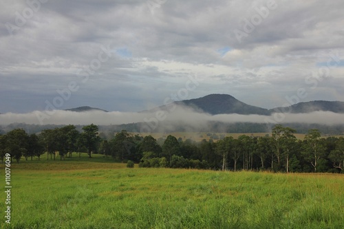 Fog belt in rural New South Wales