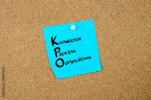 Business Acronym KPO as Knowledge Process Outsourcing