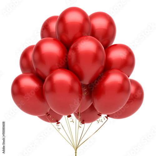 Red balloons