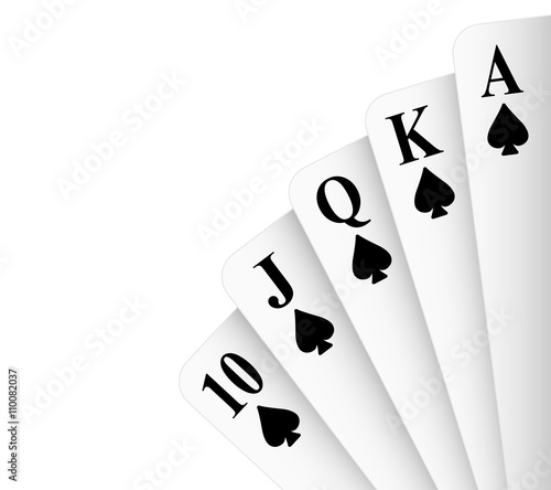 Royal Flush Spades