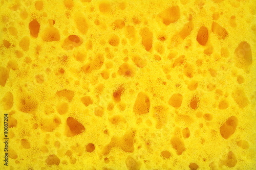 Yellow Sponge Surface Abstract Background