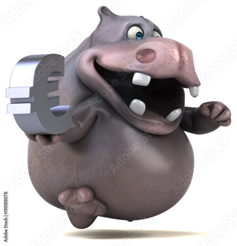 Fun hippo