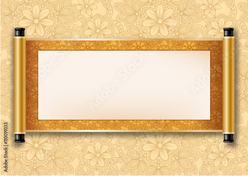 Chinese scroll