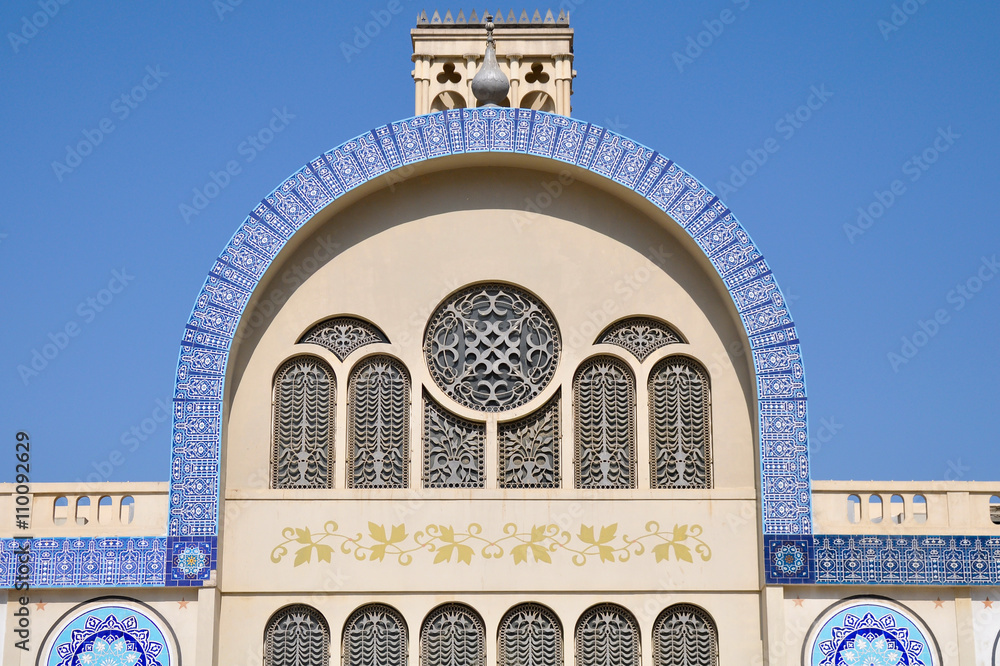 Obraz premium Gold Central market of Sharjah in the UAE 