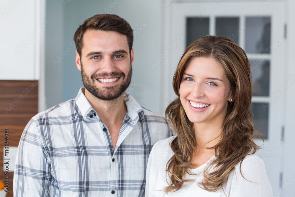 Portrait of smiling young couple Portrait of smiling young couple