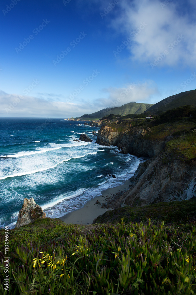 Amazing View of Pacific Coast Around Road Number 1, California Amazing View of Pacific Coast Around Road Number 1, California