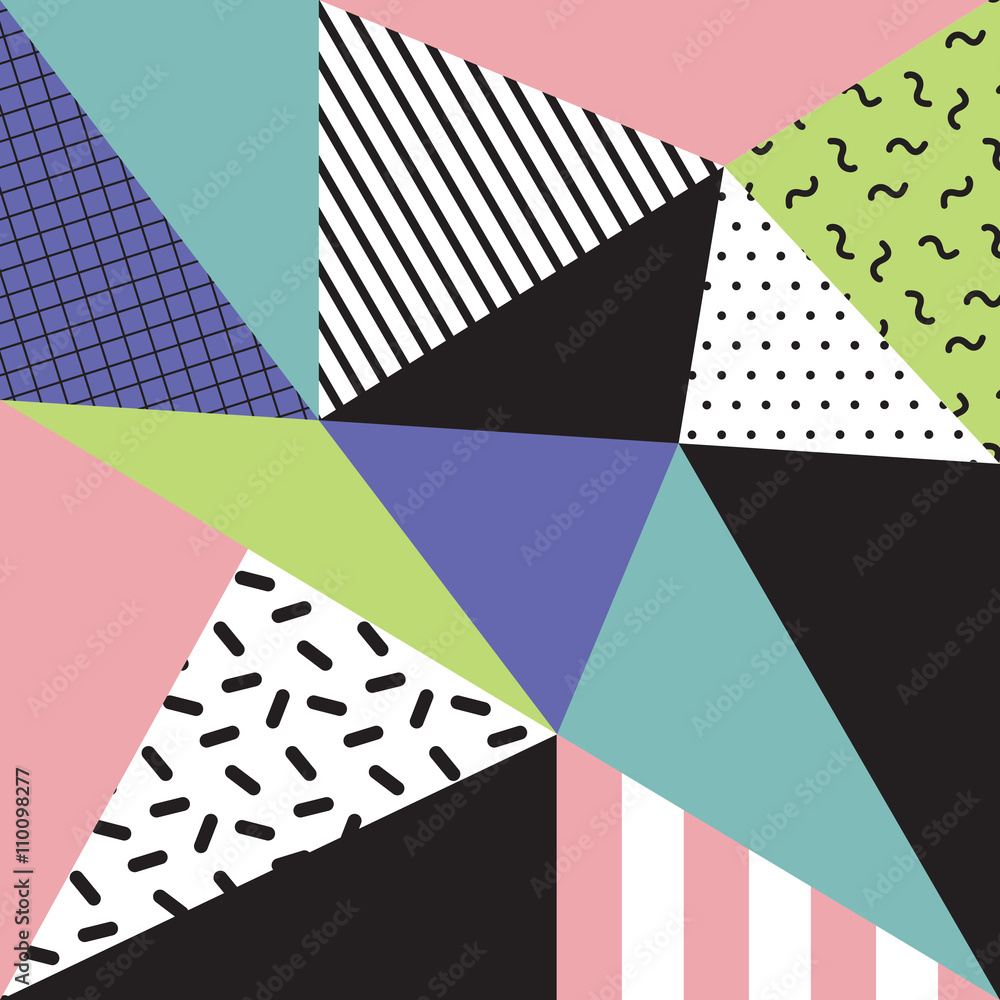 Retro memphis style background, 80s, 90s Retro memphis style background, 80s, 90s