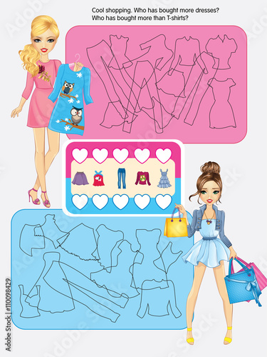 Activity Page Of Cool Shopping