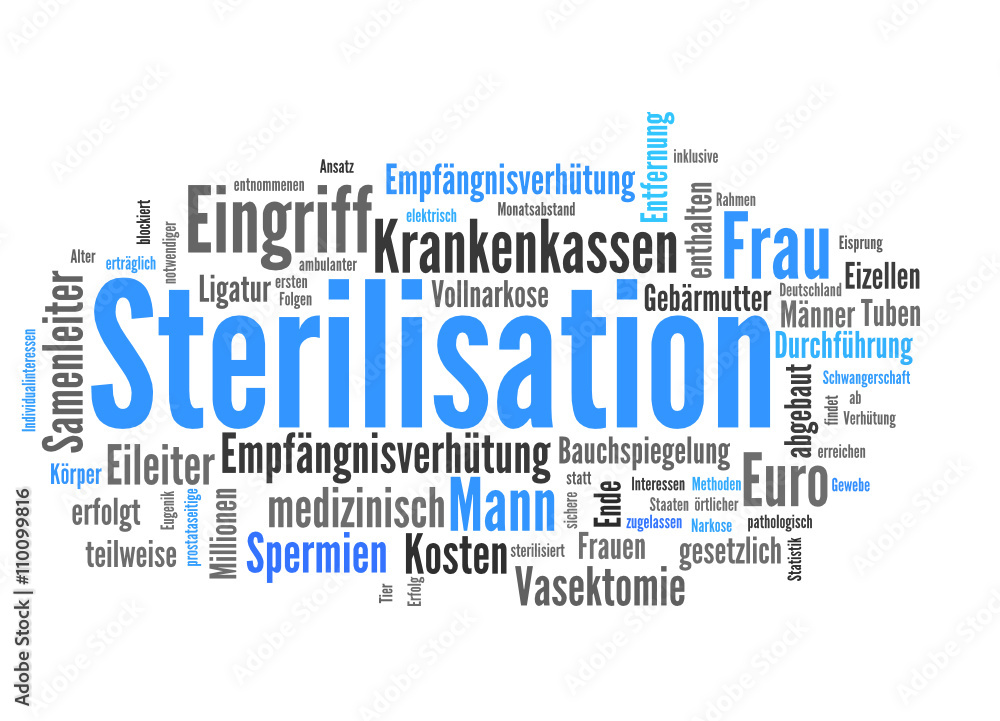 Sterilisation (Verhütung, Schwangerschaft) Sterilisation (Verhütung, Schwangerschaft)