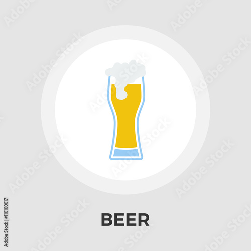 Beer flat icon