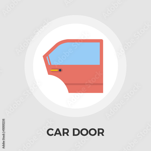 Car door Vector Flat Icon