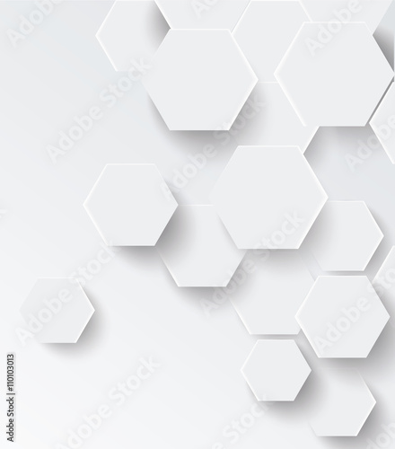 Vector Abstract geometric paper background