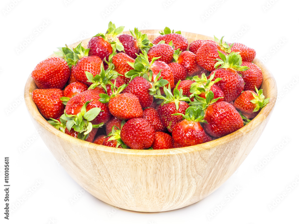 strawberry on white background strawberry on white background