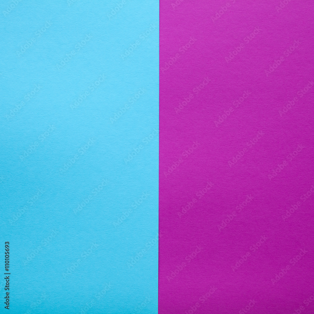 Fototapeta premium Blue and pink paper background