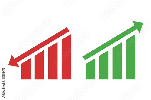 good and bad business icon